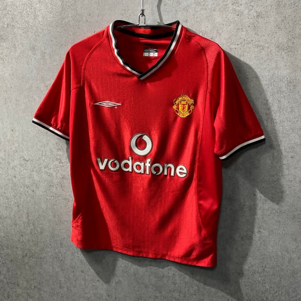 [M] 00s Umbro 엄브로 맨유FC 베컴 마킹 유니폼