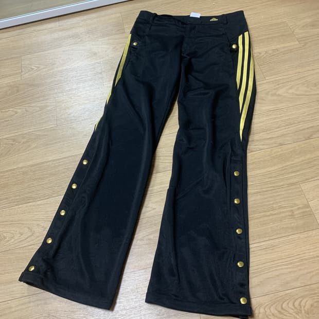 W-M)Adidas 아디다스 07s 일본산 스냅 플레어 트랙팬츠