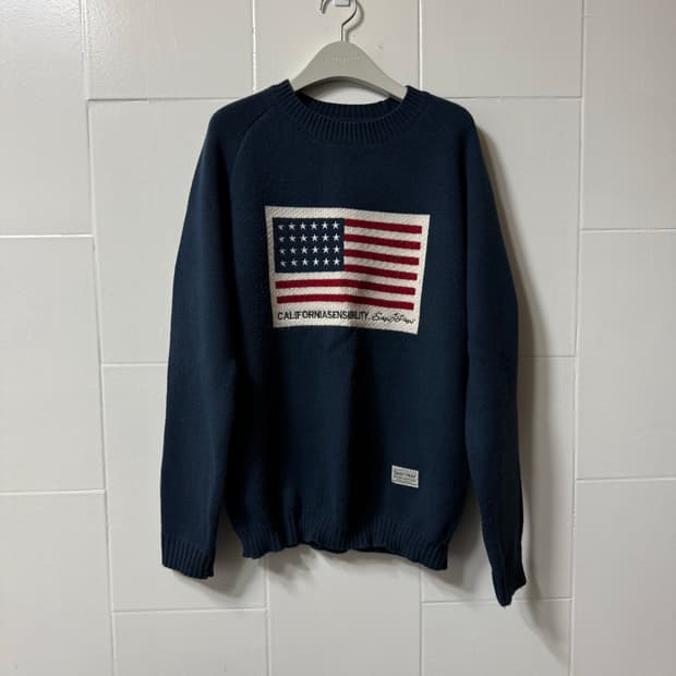 세인트페인 성조기 니트