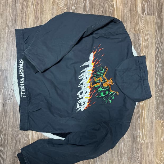 Supreme x Thrasher Hooded Work Jacket