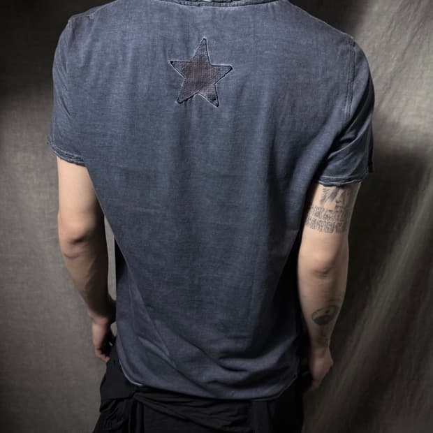 WLG by Giorgio Brato Washed Star T shirt