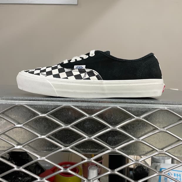 반스 볼트OG 어센틱 블랙 체커보드 토 275 (gr-4219)