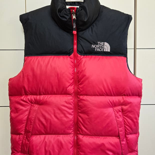 노스페이스 700  구스다운 조끼패딩