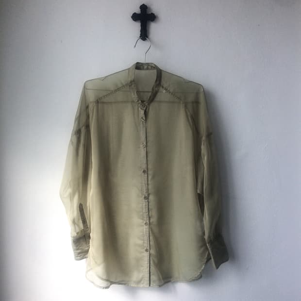 See thorough shirt