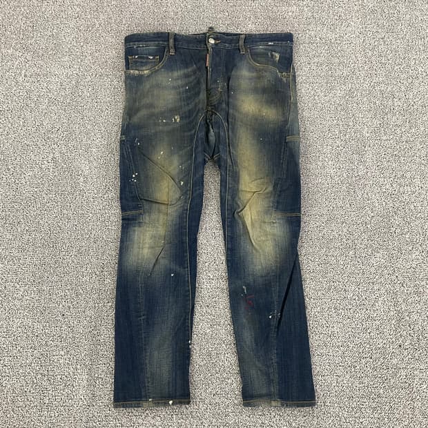 [50] 디스퀘어드2 바이커 진 데님팬츠 1209EB2