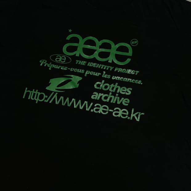 Aeae 더 아이덴티티프로젝트 반팔