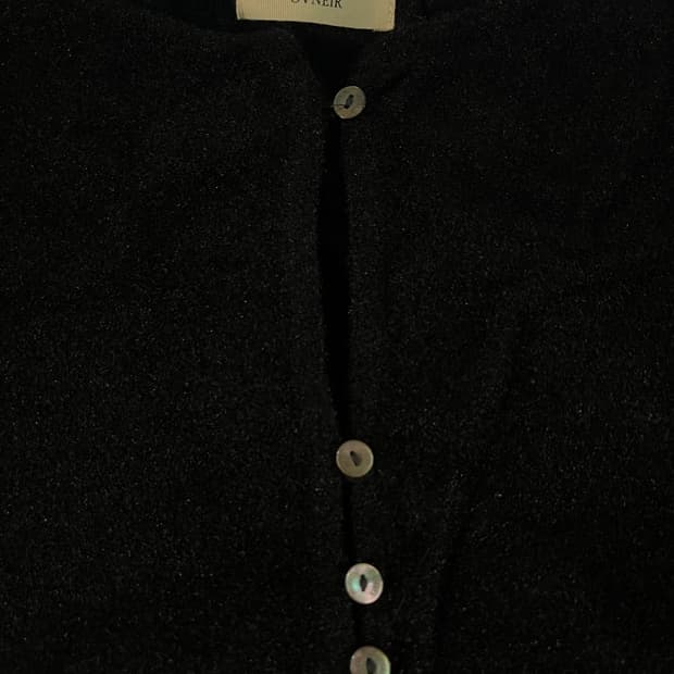 오브네어 버튼 가디건 