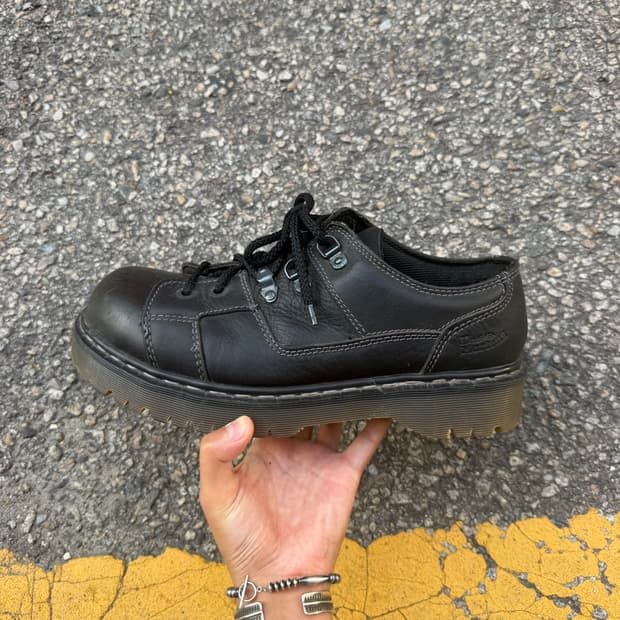 90s D.r martens platform loafers