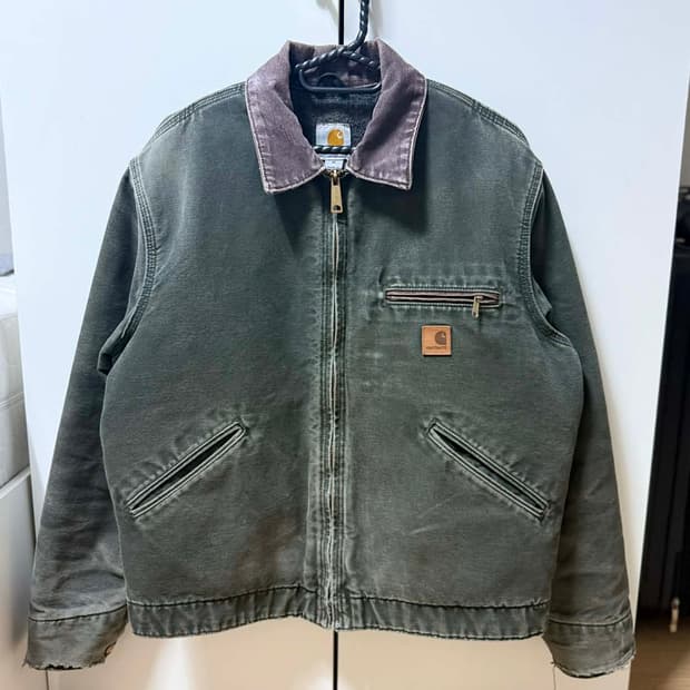 칼하트 J97 모스그 자켓 M