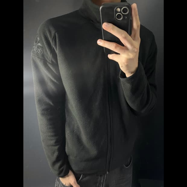 ADIDAS 아디다스 후리스 집업