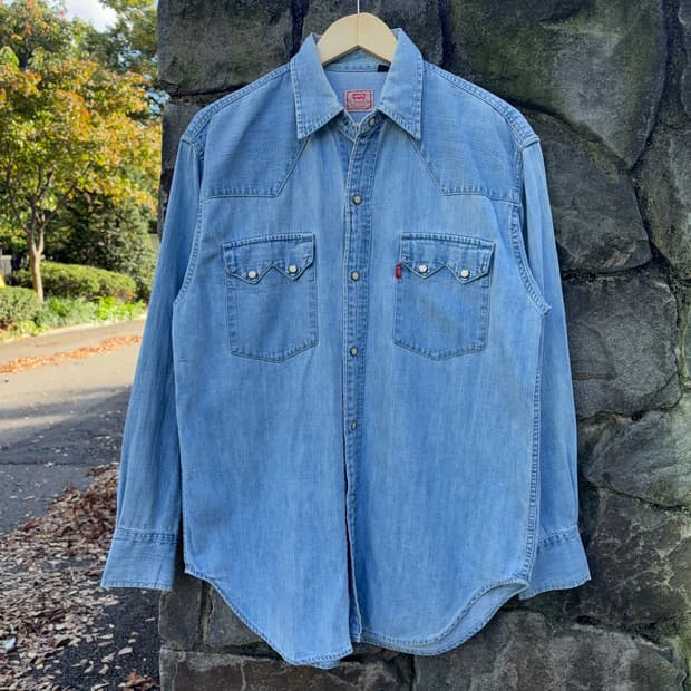 90s 리바이스 Levi’s 웨스턴 데님 셔츠