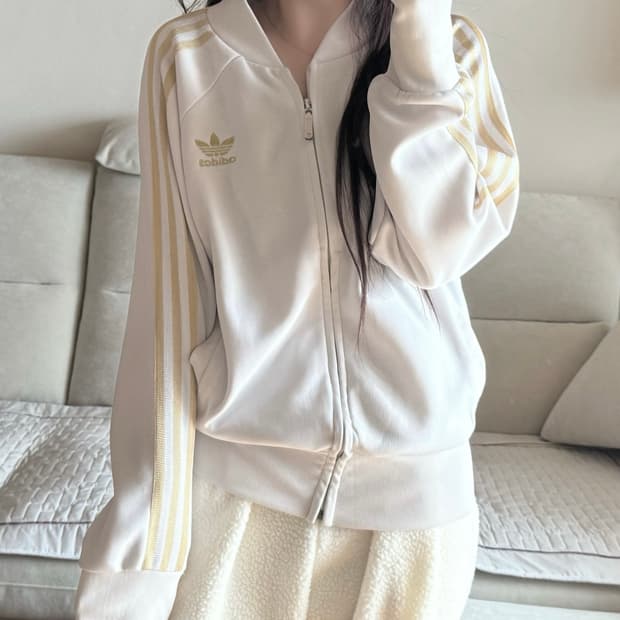 아디다스 흰골 져지 