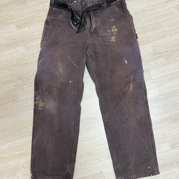 빈티지 칼하트싱글니 33/32