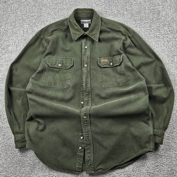 칼하트 오리지널 헤비 코튼 워크 셔츠 ( L ) / 10330