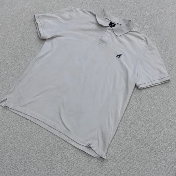 XL 캉골 남성 반팔 카라 티셔츠 0319E