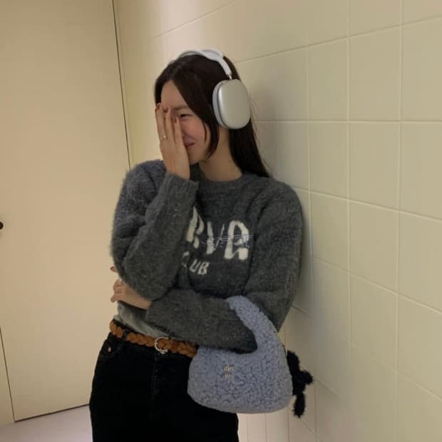 택O) 그로브 KINS 니트 그레이 [차정원 착용]