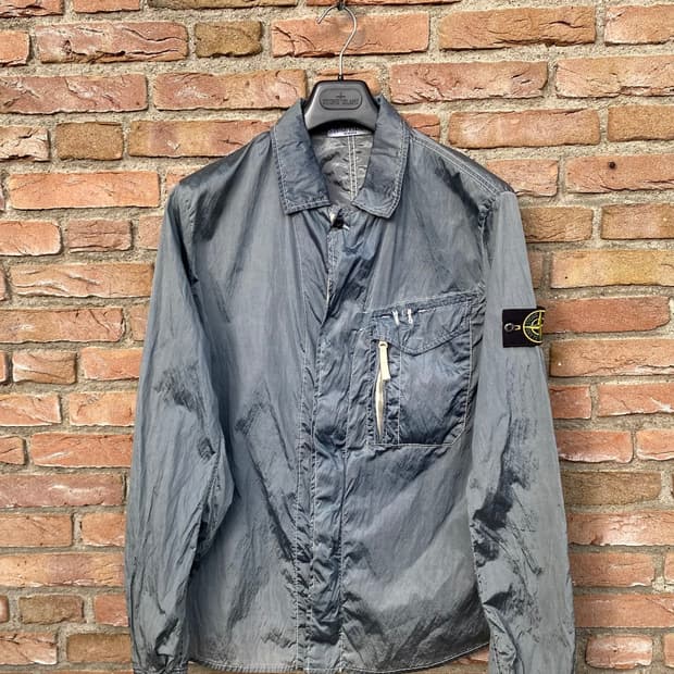 정품) 스톤아일랜든 나일론메탈 자켓 L