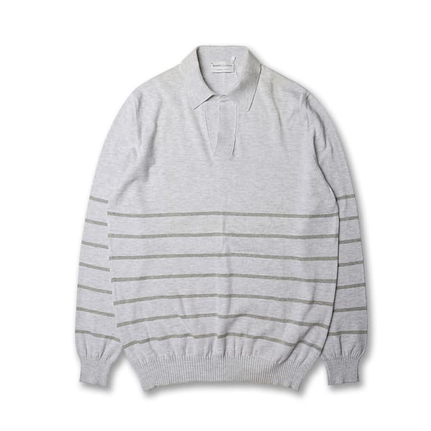 세테필리 캐시미어 [Settefili Cashmere] 오픈 칼라 니트