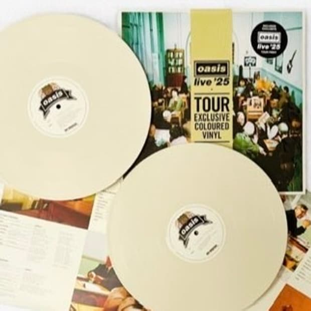 오아시스 마스터플랜 투어 live ‘25 한정판 컬러 바이닐 lp