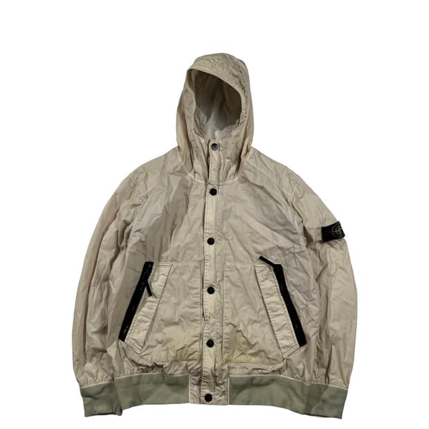 Stone Island 2014 Cream Mussola Gommata