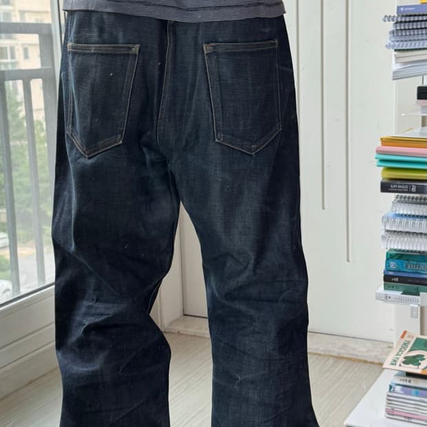 A.P.C. 아페쎄 배기핏 데님팬츠 33 총장 110