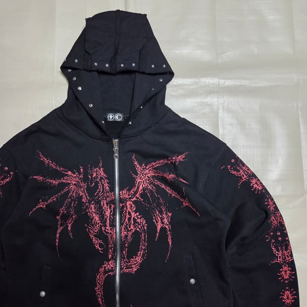 떠그클럽 드래곤 후드집업 2