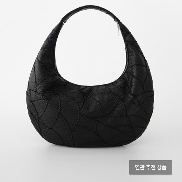 레귤라 레귤러 호보백 PATCHWORK HOBO BAG BLACK