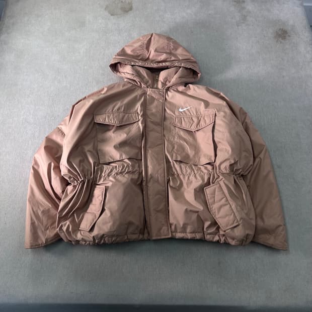 W 100 나이키 21FW 써마핏 리펠 M65 후디 푸퍼 패딩