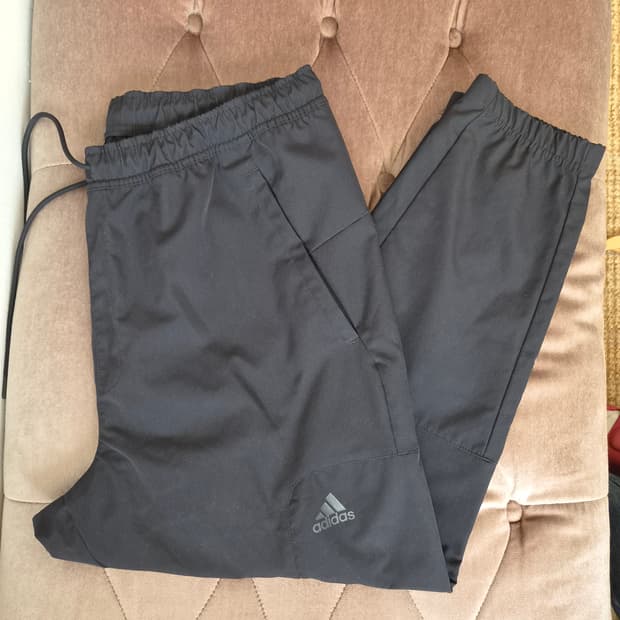 아디다스 남성  블랙밴딩트랙팬츠 XL사이즈