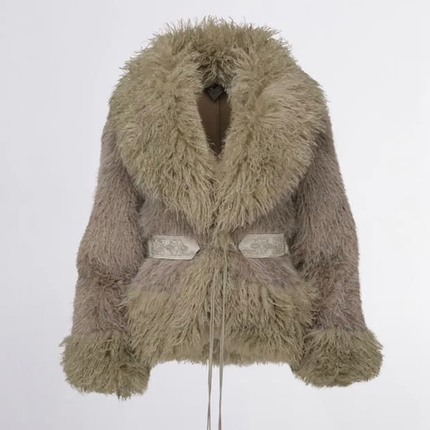 스컬프터 퍼자켓 세이지그레이 M