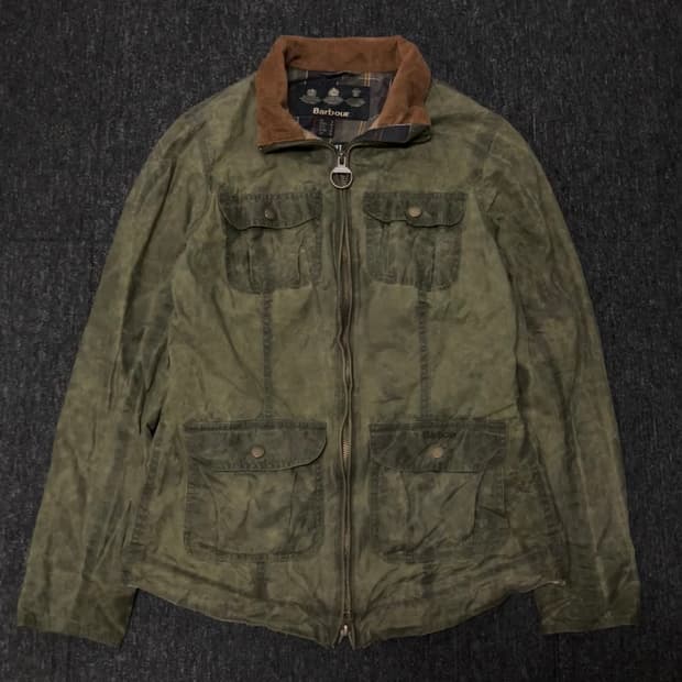 바버 라이트웨이트 파일리 왁스자켓 우먼즈