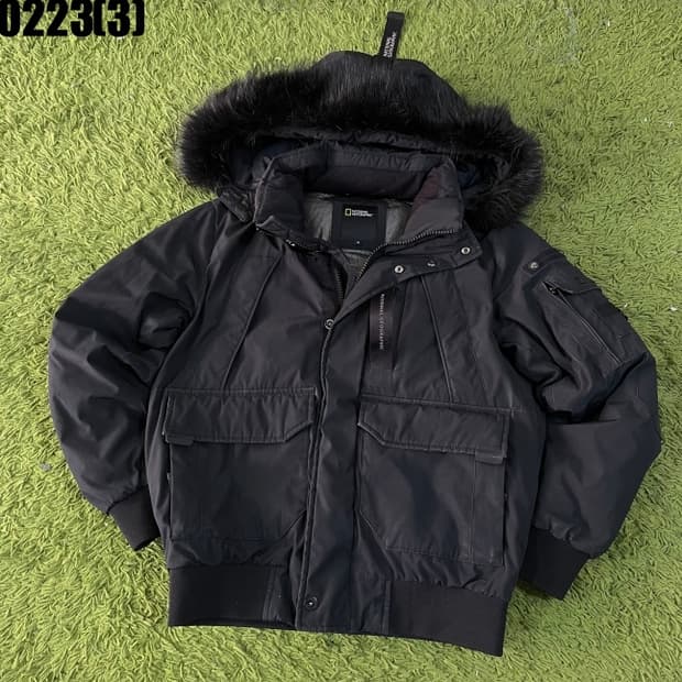 내셔널지오그래픽 패딩 점퍼