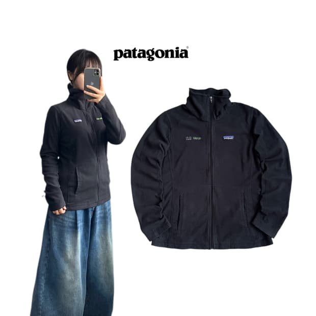 파타고니아 워크 베터 플리스 풀집업 블랙