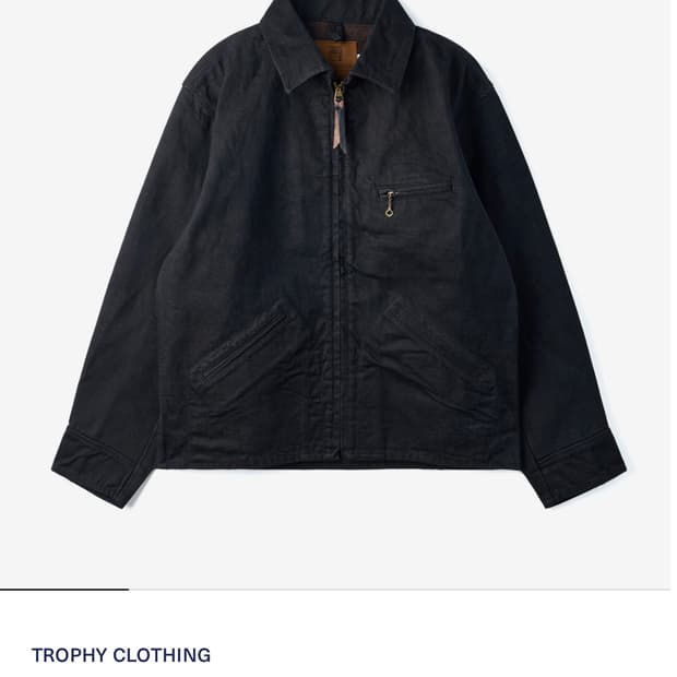 트로피클로딩 허밍버드 블래키 데님 자켓 42