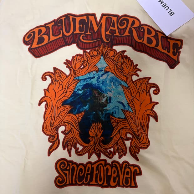 BLUEMARBLE 블루마블 프린팅 반팔 티셔츠