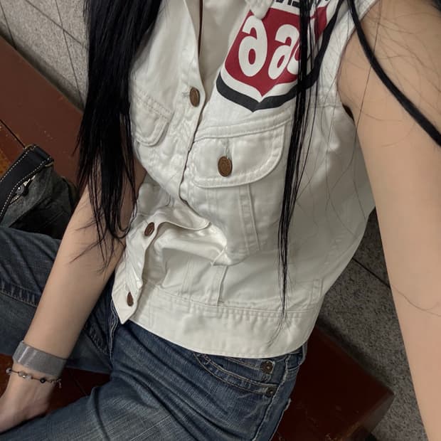 히스테릭글래머 베스트 조끼 자켓