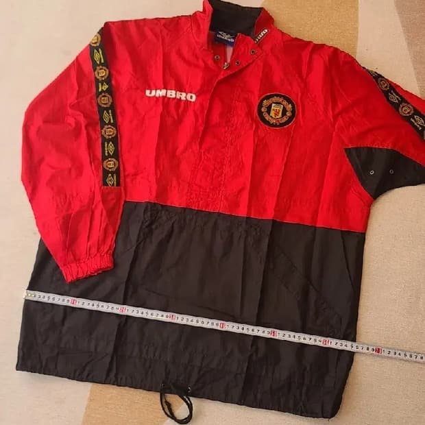 90s 맨체스터유나이티드 빈티지 바람막이 엄브로