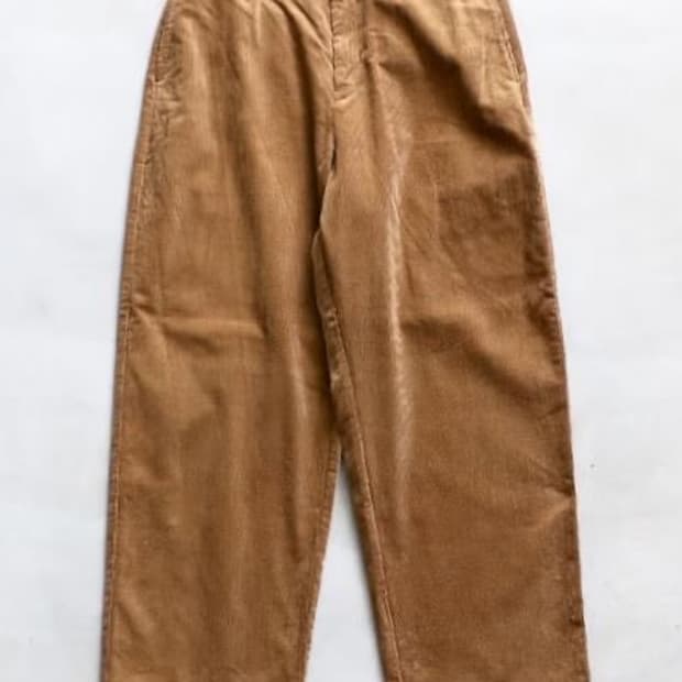 MODMNT 와이드 코듀로이 팬츠 베이지 L