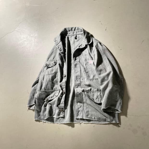 Smith’s Workwear 헤링본 워크 자켓