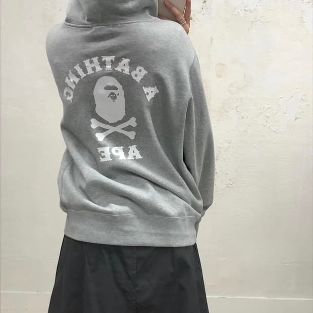 베이프 크로스본 후드 집업