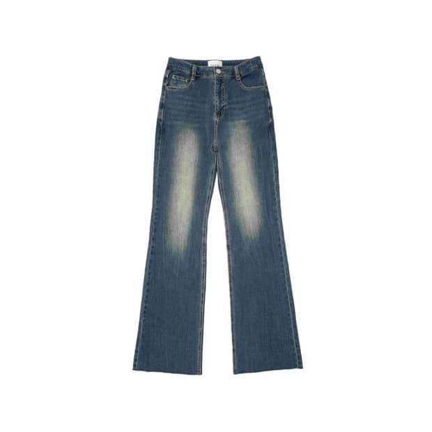 제니오 워싱 부츠컷 팬츠