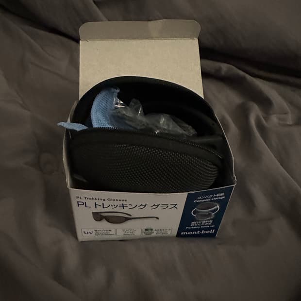 몽벨 트레킹 선글라스 일반X 편광렌즈