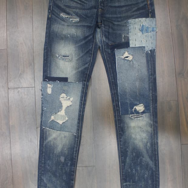 폴로 설리번 패치워크 리페어드 데님 진 28 사이즈 