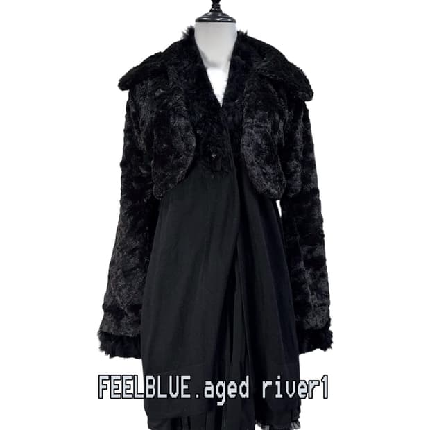 Axes femme fur, Knit, Skirt 3pcs Set