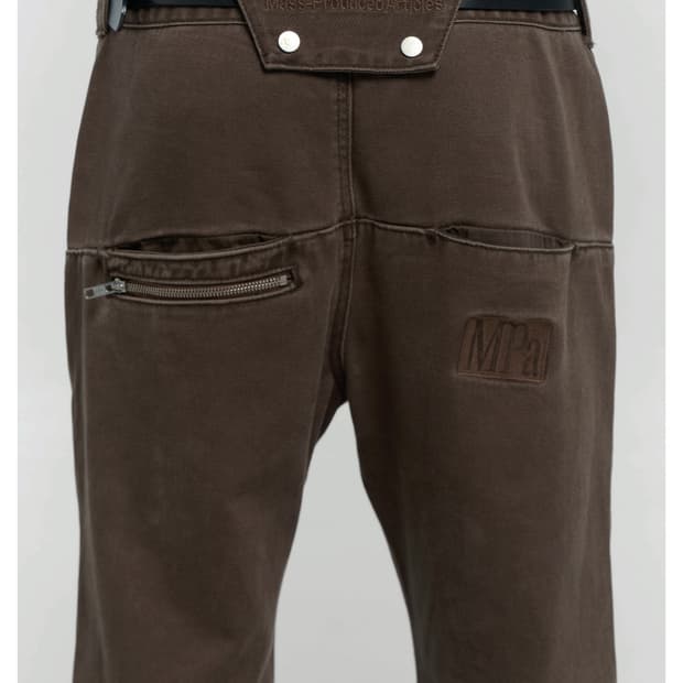 MPa REVEALED POCKET PANTS (BROWN) S