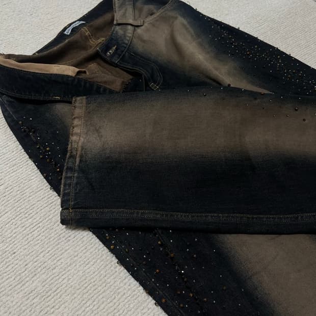 604서비스 비즈 데님팬츠