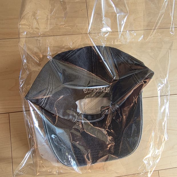 슈프림 피그먼트 코티드 블랙 s로고 