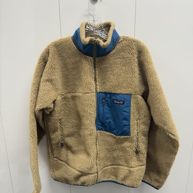00s 파타고니아 레트로-X 베이지/블루 콜롬비아