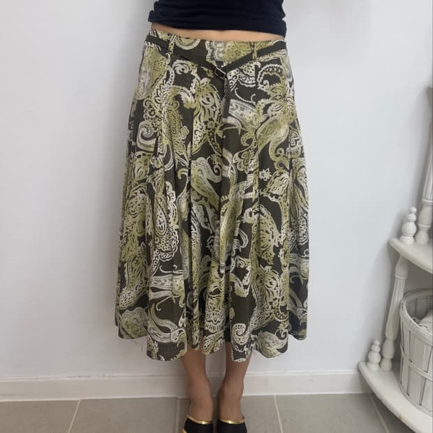 krizia belt skirt