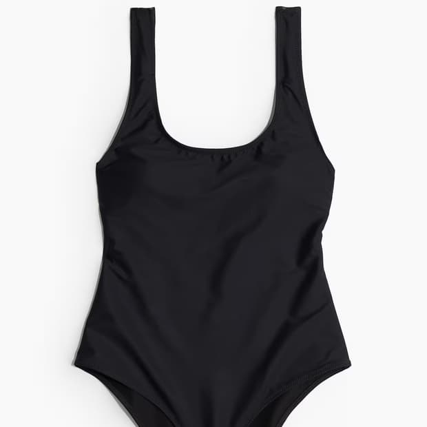H&M 쉐이핑 수영복 블랙 40